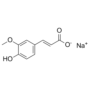 Ferulic acid sodiu*(代