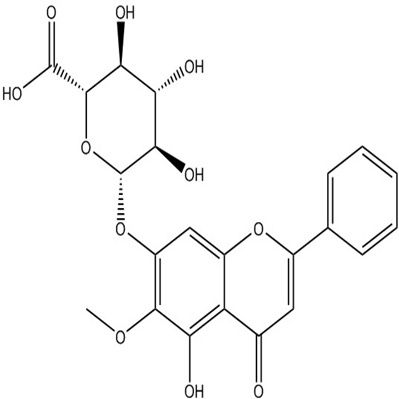 千层纸素A-7-0-β-D-葡萄糖醛酸苷36948-76-2