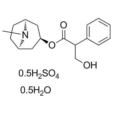 Atropine sulfate monoh*drate结构式