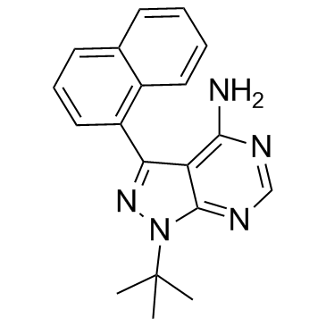 1-Naphthyl PP1结构式