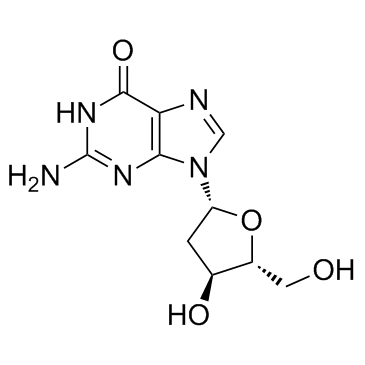 2-Deoxyguanosine结构式