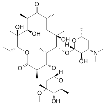 Erythromycin结构式
