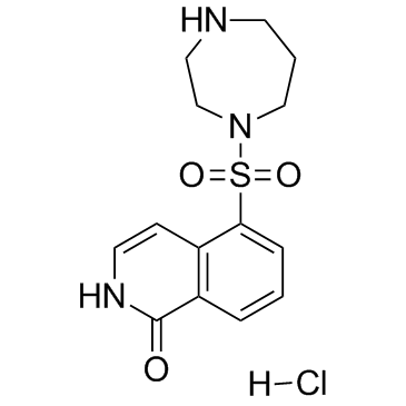 Hydroxyfasudil hydrochloride结构式