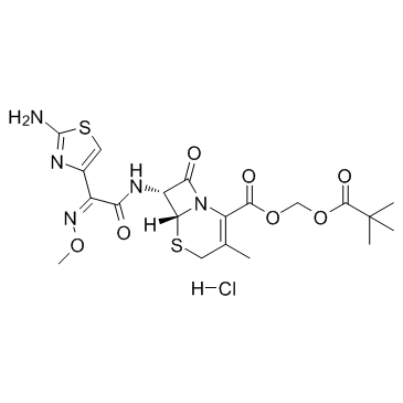 Cefetamet pivoxil hydrochloride结构式