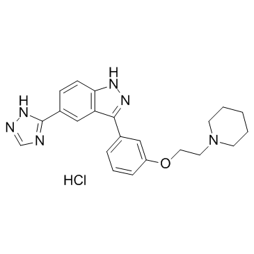 CC-401 hydrochloride结构式