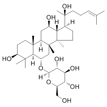 Ginsenoside Rh1结构式