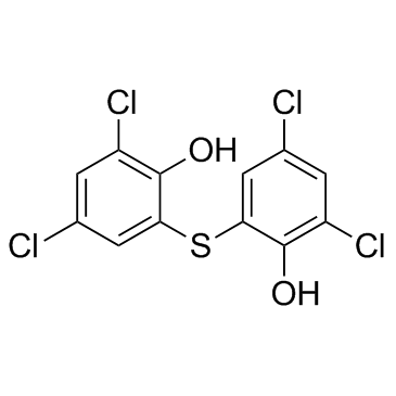 Bithionol结构式