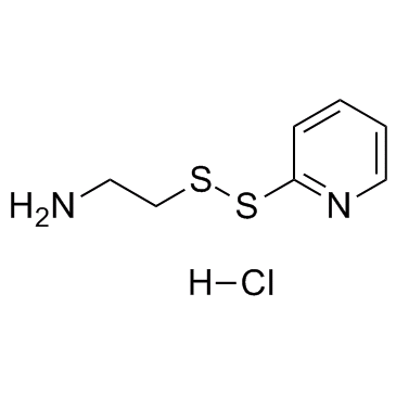 2-(Pyridyldithio)ethylamine hydrochloride结构式