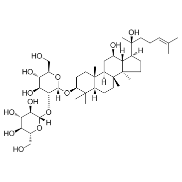 Ginsenoside Rg3结构式