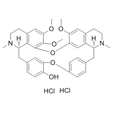 Berbamine dihydrochloride结构式