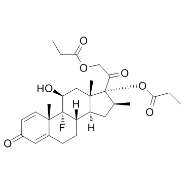 Betamethasone dipropionate结构式