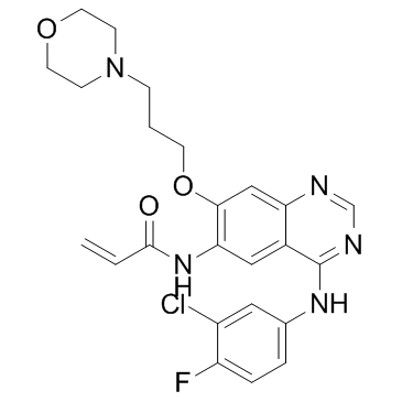 Canertinib结构式