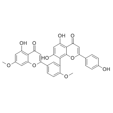 Ginkgetin结构式