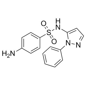 Sulfaphenazole结构式