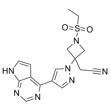 Baricitinib结构式