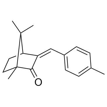 4-Methylbenzylidene camphor结构式