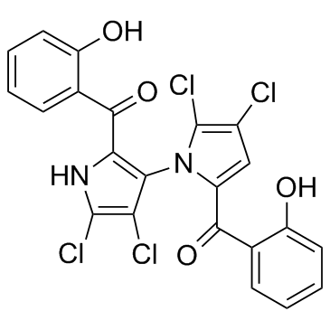 Marinopyrrole A结构式