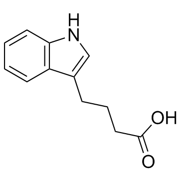 Indole-3-butyric acid结构式