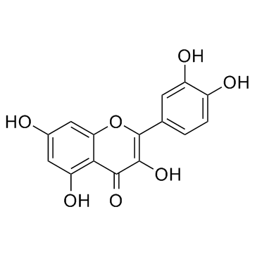 Quercetin结构式