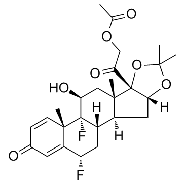 Fluocinonide结构式