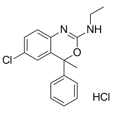 Etifoxine hydrochloride结构式