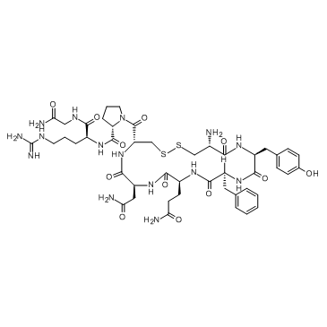 Argipressin结构式