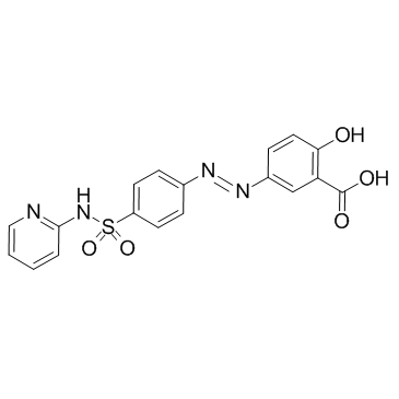 Sulfasalazine结构式