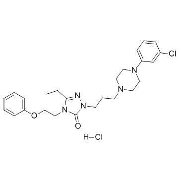 Nefazodone hydrochloride结构式