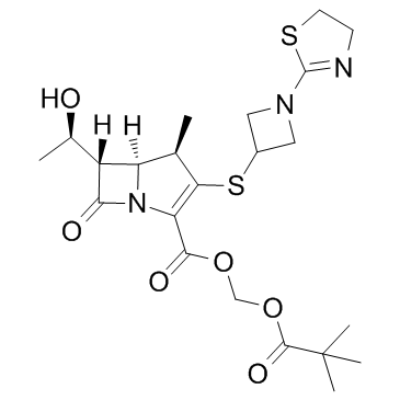 Tebipenem pivoxil结构式