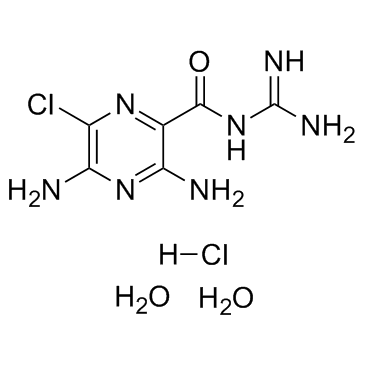 Amiloride hydrochloride dihydrate结构式