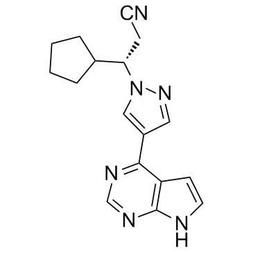 Ruxolitinib S enantiomer结构式