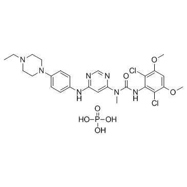 NVP-BGJ398 phosphate结构式