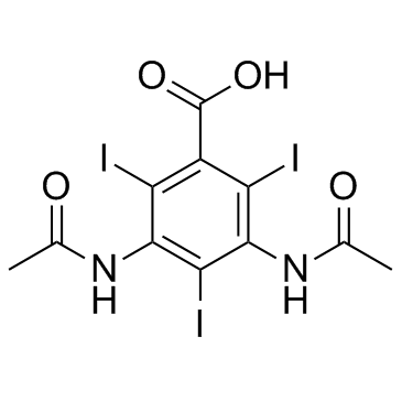 Diatrizoic acid结构式