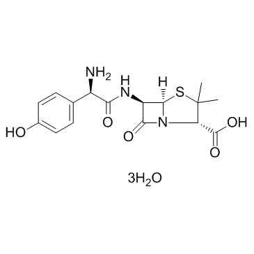 Amoxicillin trihydrate结构式