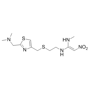 Nizatidine结构式