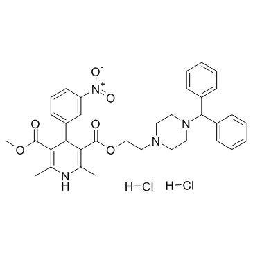 Manidipine dihydrochloride结构式