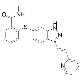 Axitinib结构式