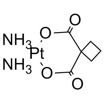 Carboplatin结构式