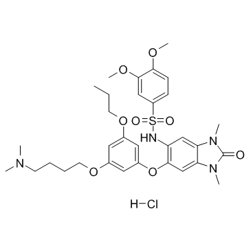 IACS-9571 Hydrochloride结构式
