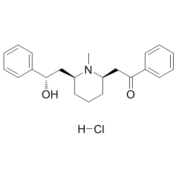 Lobeline hydrochloride结构式