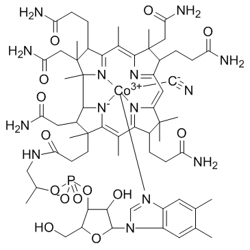 Vitamin B12结构式