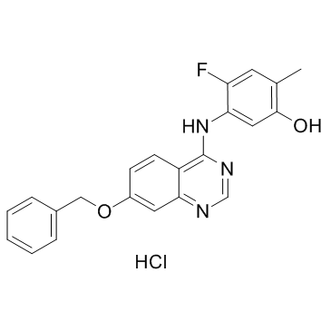 ZM323881 hydrochloride结构式