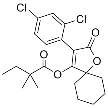 Spirodiclofen结构式