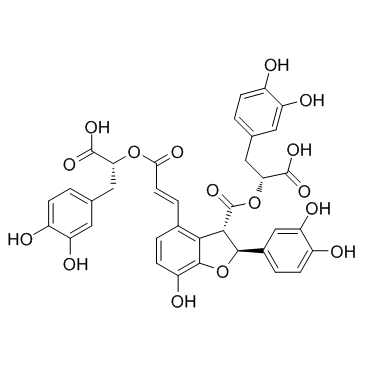Salvianolic acid B结构式