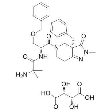 Capromorelin Tartrate结构式