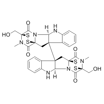 Chaetocin结构式