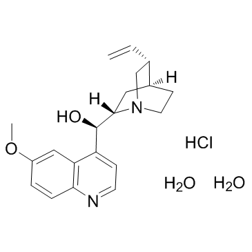 Quinine hydrochloride dihydrate结构式