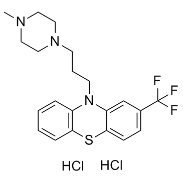 Trifluoperazine dihydrochloride结构式