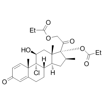 Beclometasone dipropionate结构式