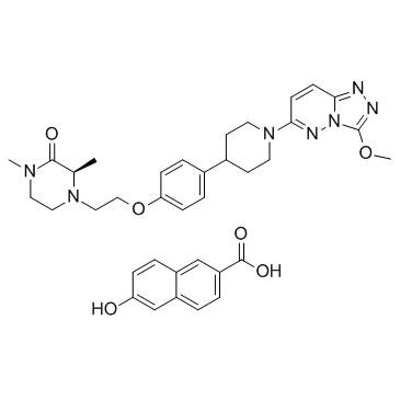 AZD5153 6-Hydroxy-2-naphthoic acid结构式